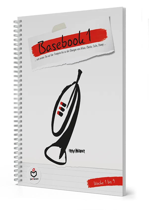 247brass Basebook 1 – Übungsbuch für Blechbläser, Woche 1 bis 9